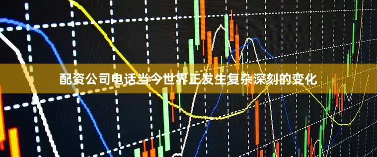 配资公司电话当今世界正发生复杂深刻的变化